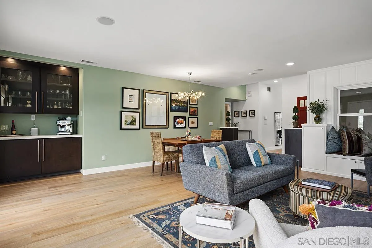 3433 Alabama Street San Diego, CA 92104 - Photo 10 of 58 a living room with furniture and a wooden floor