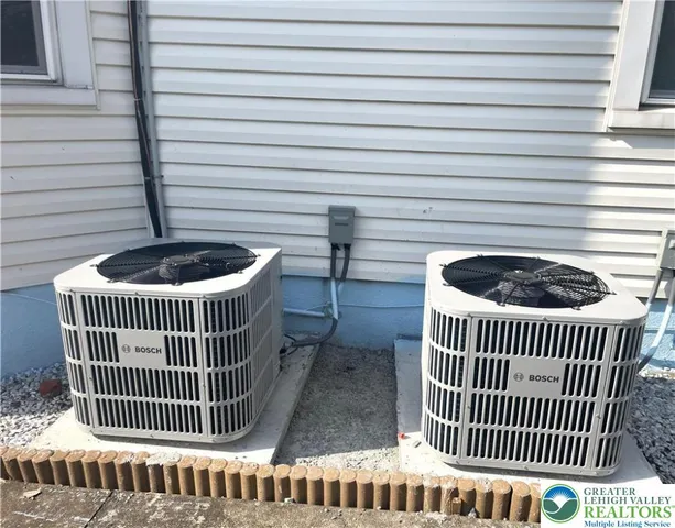 a view of porch with a chair