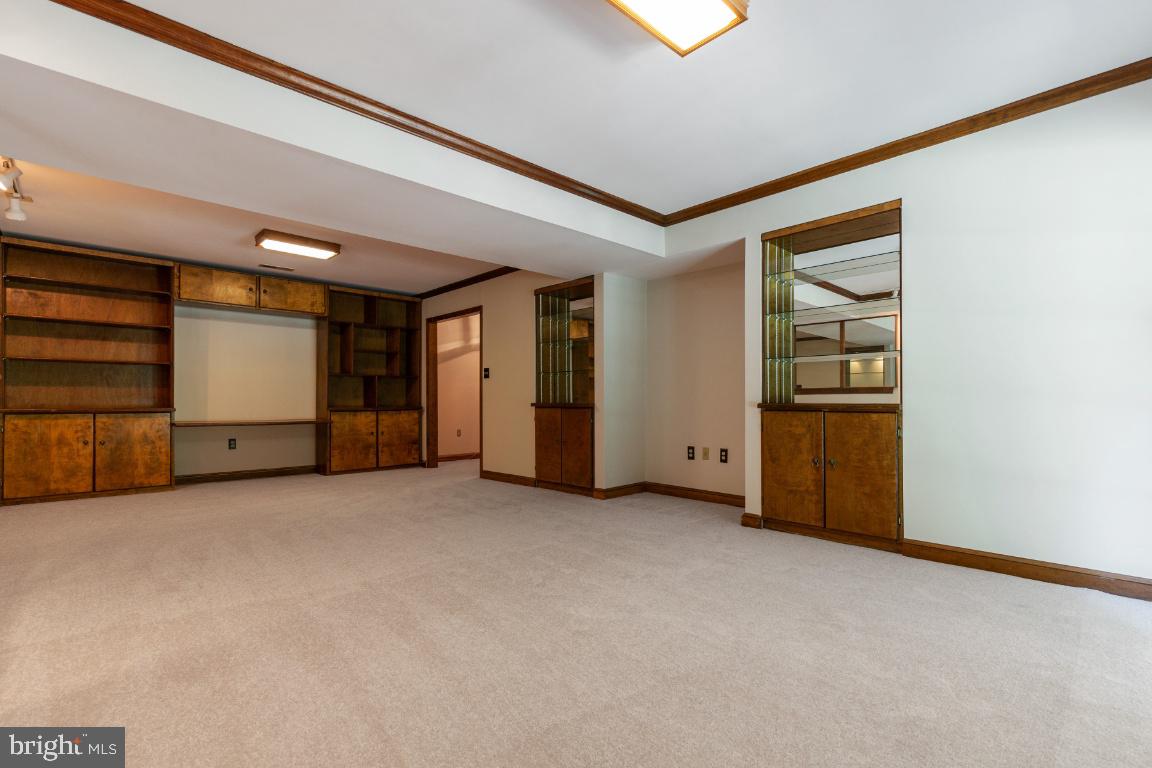 7324 Jenna Road Springfield, VA 22153 - Photo 43 of 64 Recreation room with built-in shelves