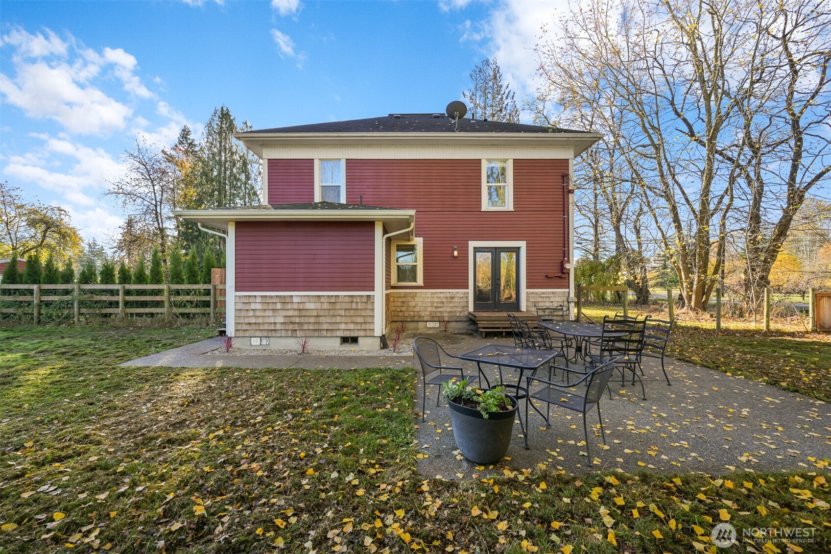 2880 Creasey Road Custer, WA 98240 - Photo 29 of 40 a view of a house with backyard and sitting area