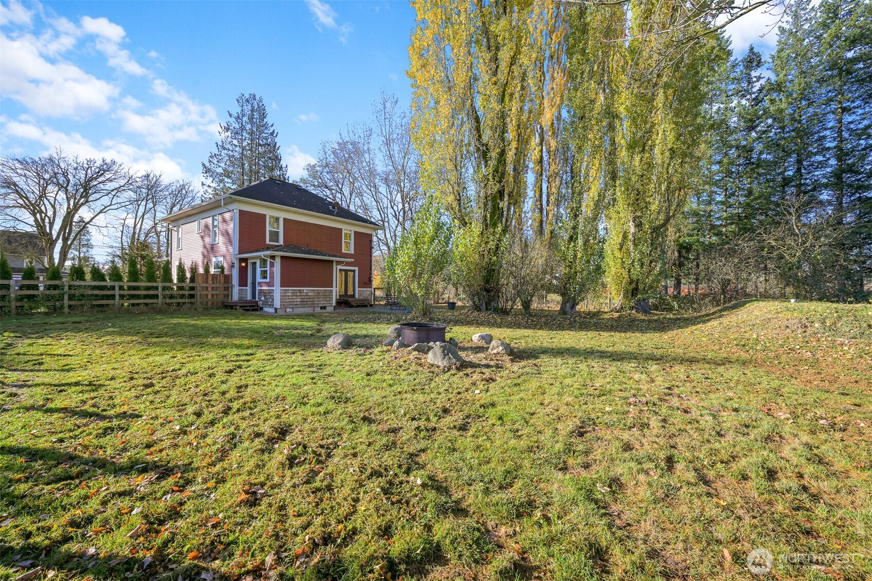 2880 Creasey Road Custer, WA 98240 - Photo 31 of 40 a view of a house with a yard