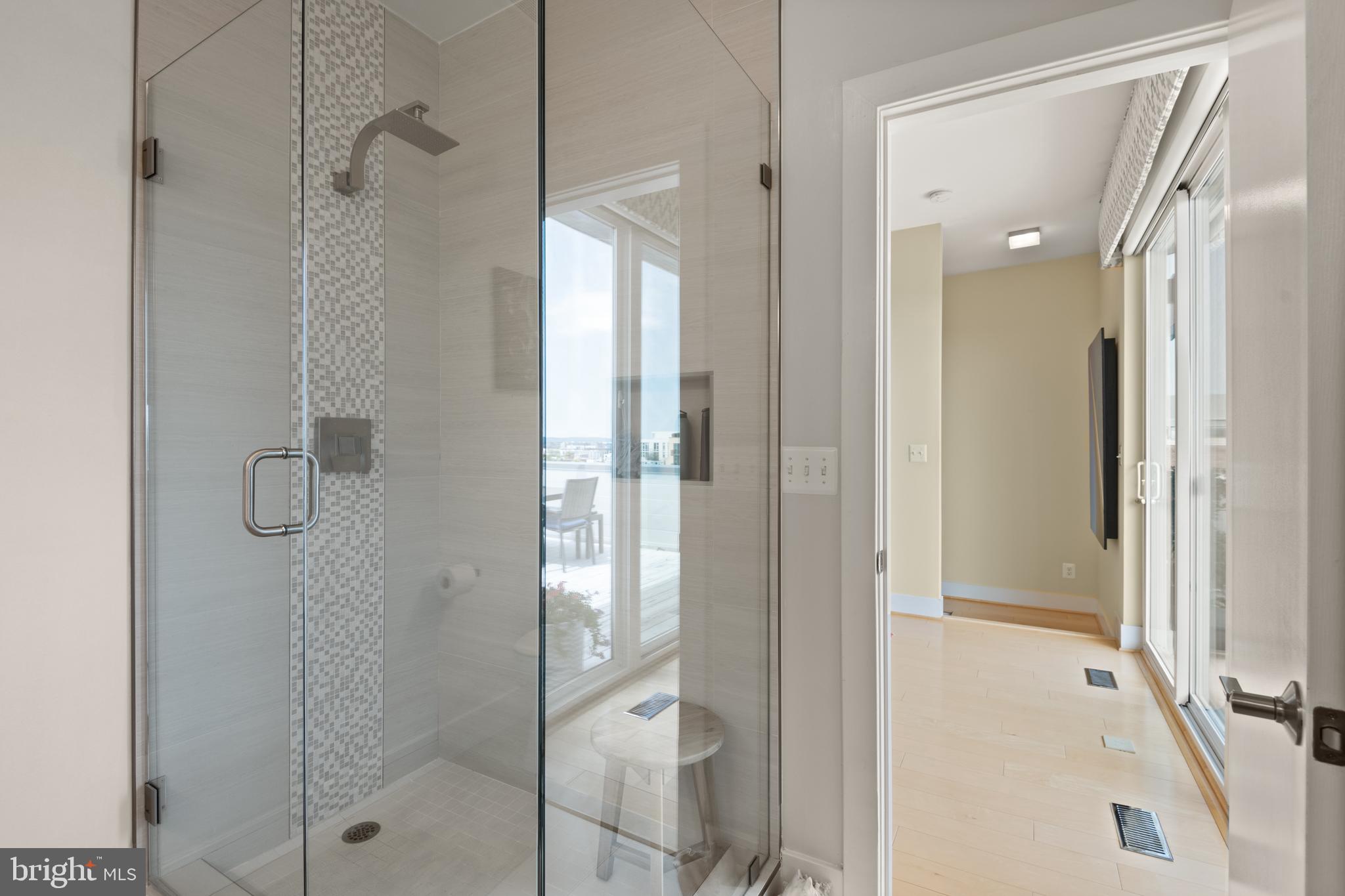 1436 Chapin Street Northwest, Unit F Washington, DC 20009 - Photo 34 of 41 a bathroom with a shower