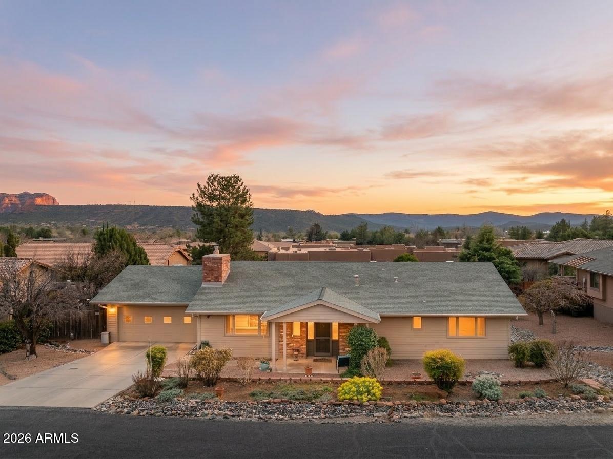 2215 Lariat Road Sedona, AZ 86336 - Photo 3 of 45 an aerial view of a