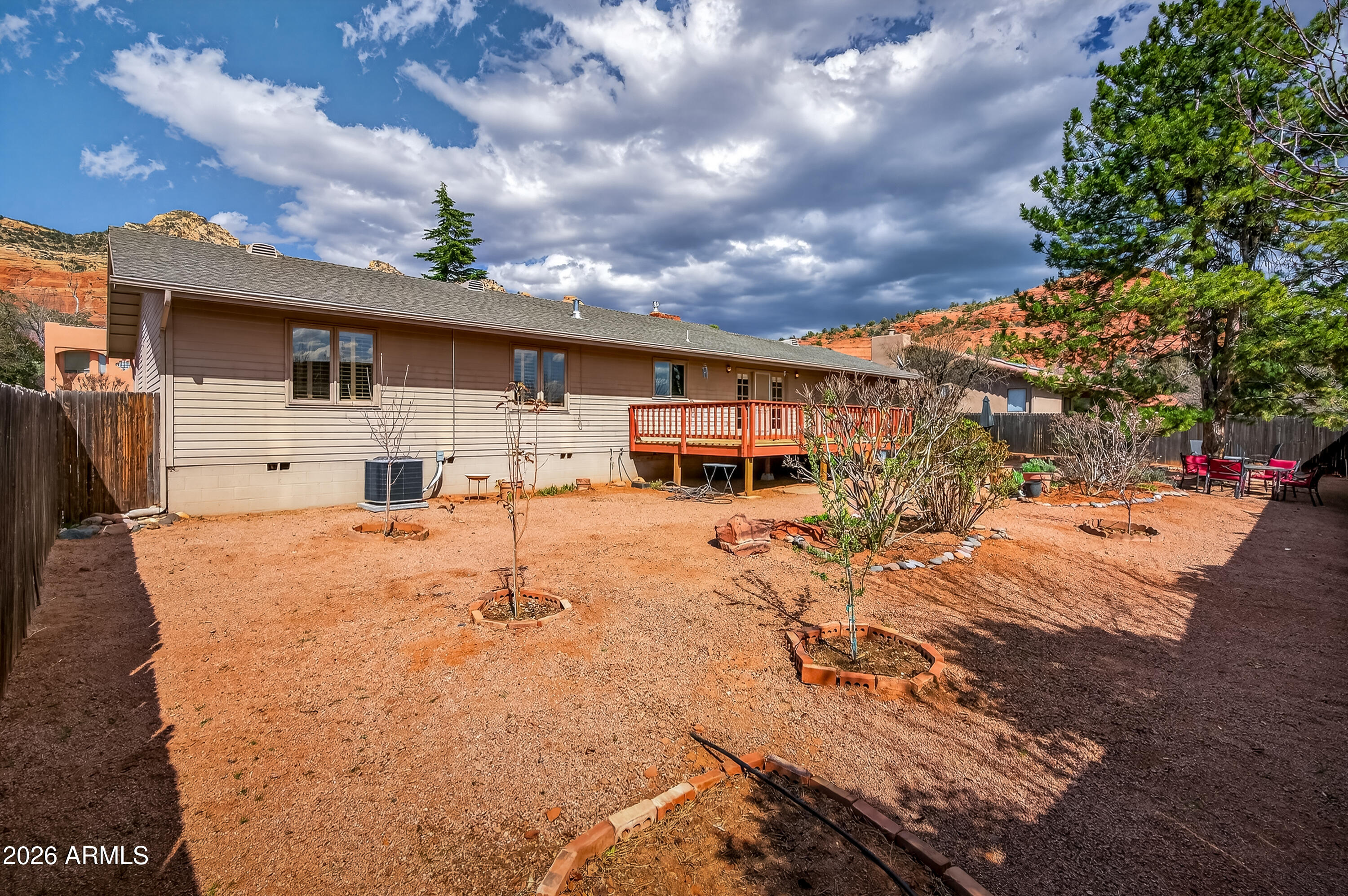 2215 Lariat Road Sedona, AZ 86336 - Photo 37 of 45 a house view with a yard