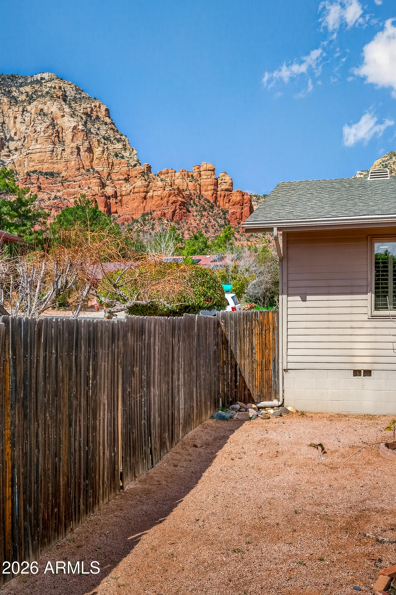 2215 Lariat Road Sedona, AZ 86336 - Photo 38 of 45 a view of a backyard