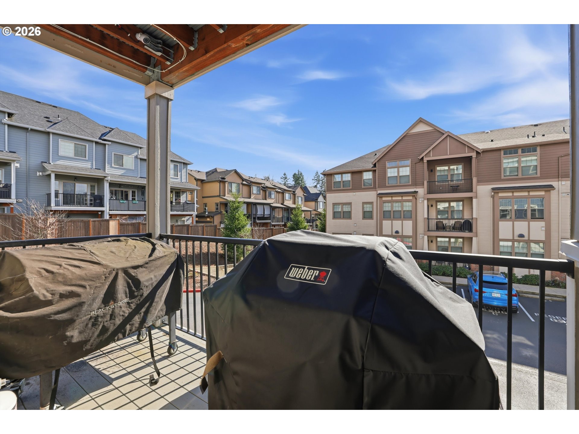17149 Southwest Snowdale Street, Unit 103 Beaverton, OR 97007 - Photo 17 of 48 a view of a terrace with chairs