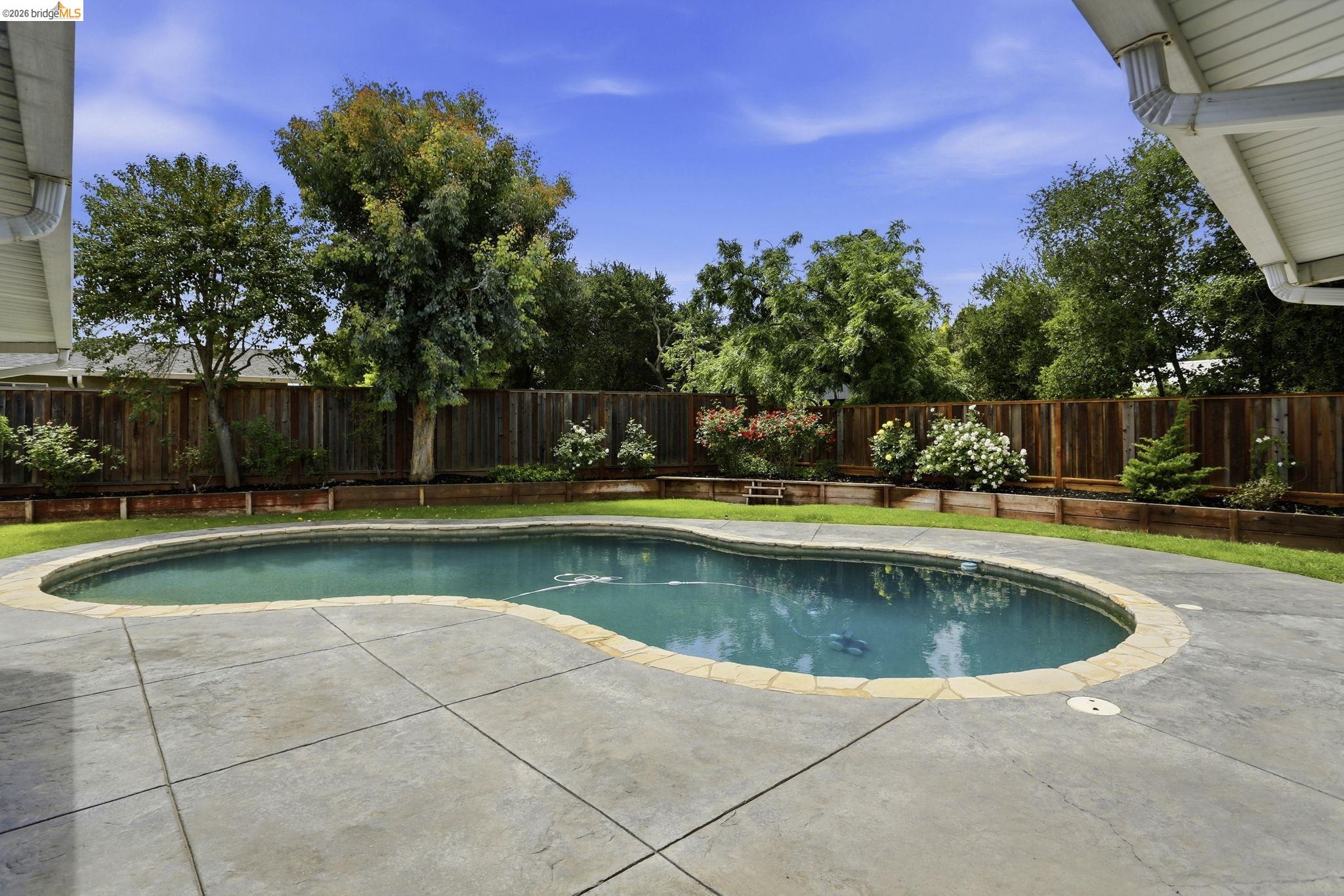 2438 Merritt Place Livermore, CA 94550 - Photo 49 of 64 a view of outdoor space yard swimming pool and patio