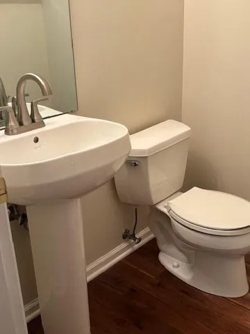 a bathroom with a sink and a toilet