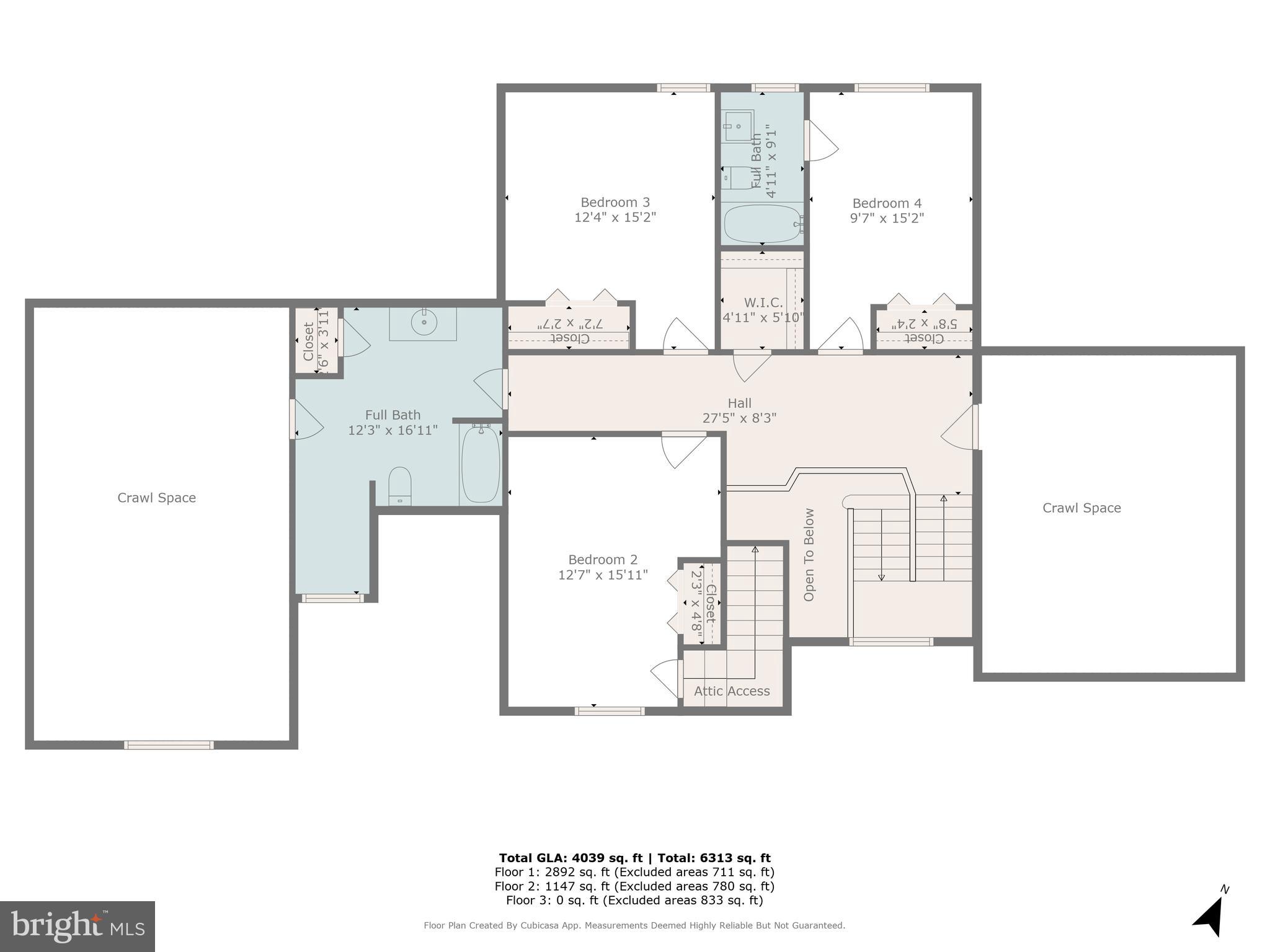 1332 Rossback Road Davidsonville, MD 21035 - Photo 69 of 72 Floor Plan: Upper 1 Level