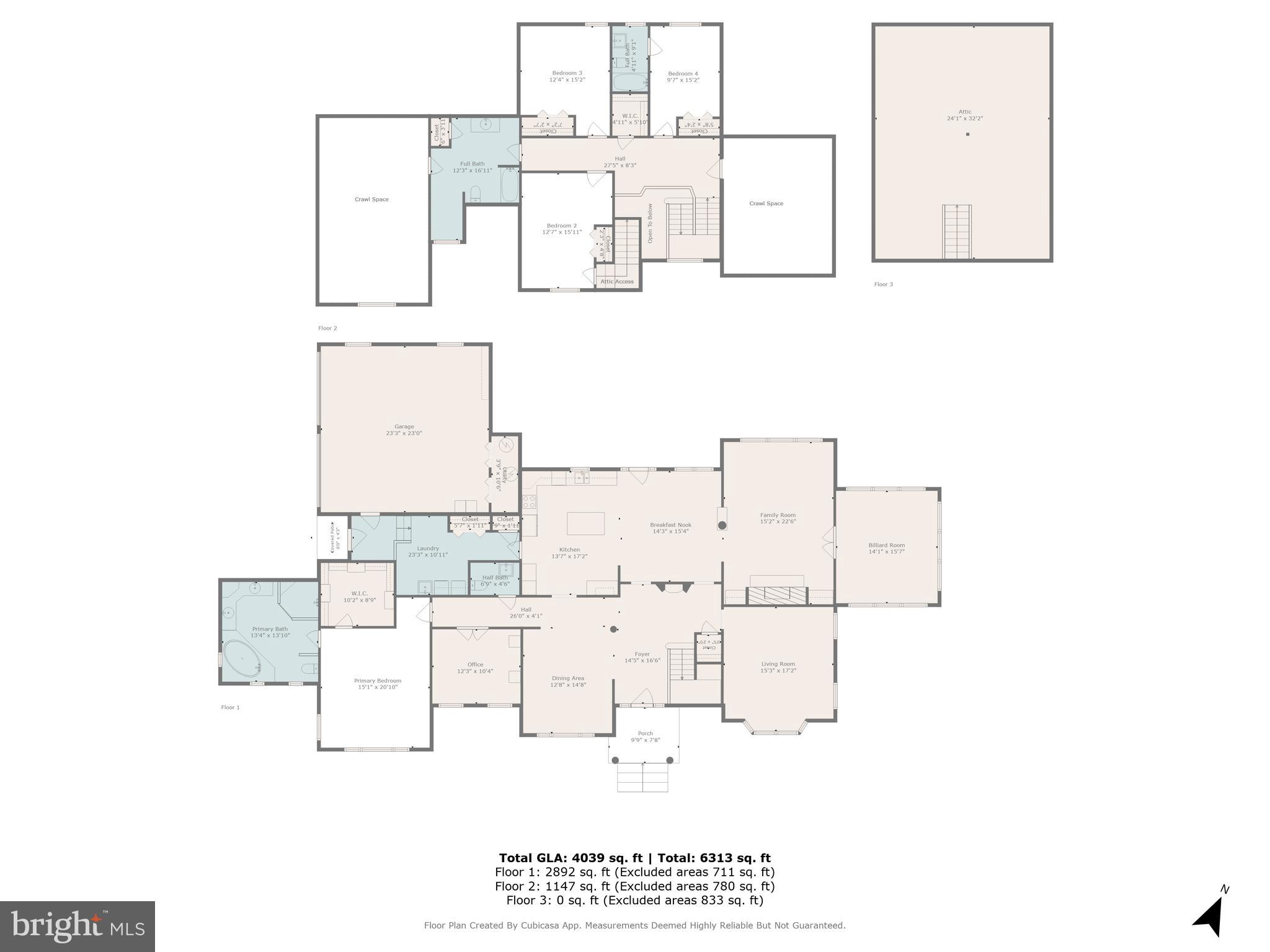 1332 Rossback Road Davidsonville, MD 21035 - Photo 72 of 72 Floor Plan: All Levels