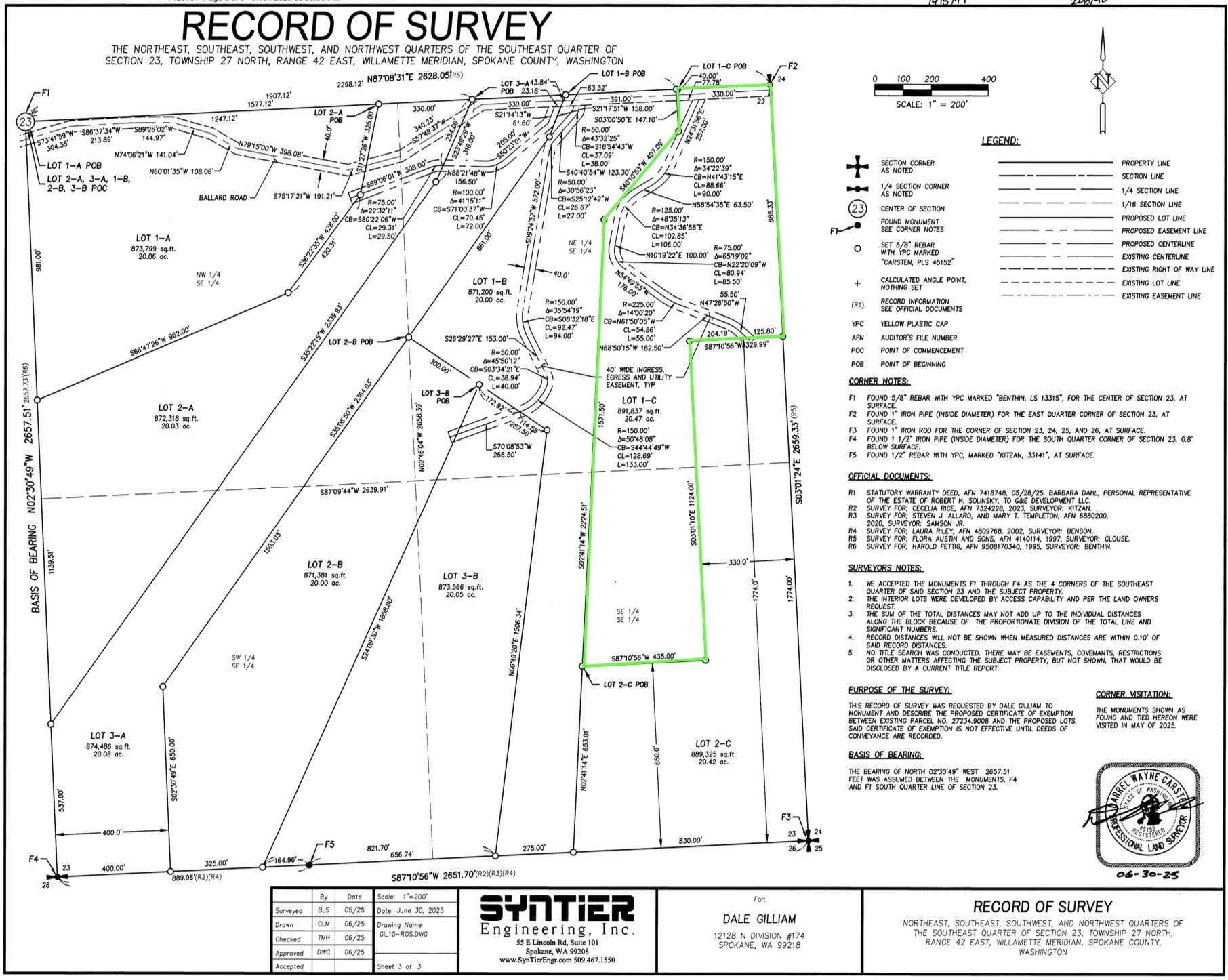 Nka West Ballard Road, Unit LOT 1C Spokane, WA 99208 - Photo 3 of 5