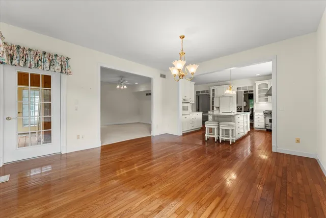 a very nice looking room with a large window