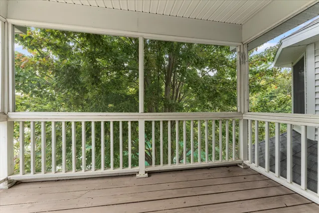 a outdoor view with a sitting space