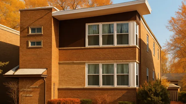 a view of front a house