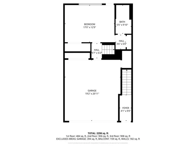 a picture of a floor plan