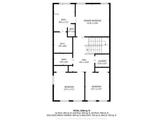 a picture of a bench in front of a wall