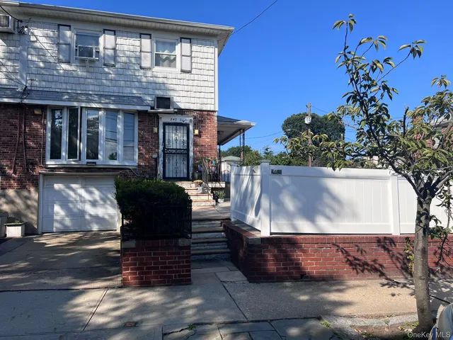 a view of a house with a patio