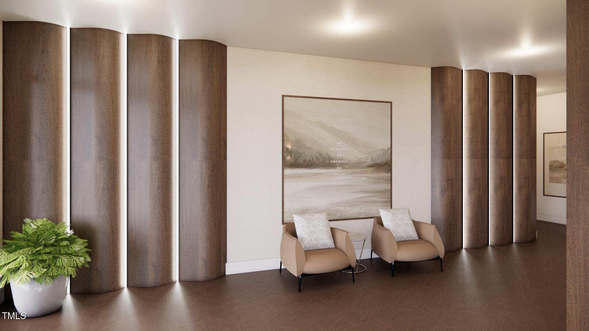 2201 West Cornwallis Road, Unit 1B3 Durham, NC 27705 - Photo 8 of 20 a dinning room with furniture and wooden floor