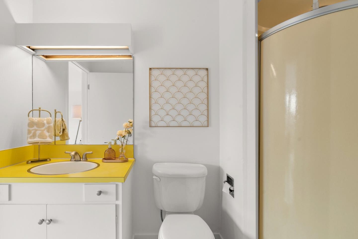 64 Avocet Circle Watsonville, CA 95076 - Photo 68 of 91 a bathroom with a sink and a mirror