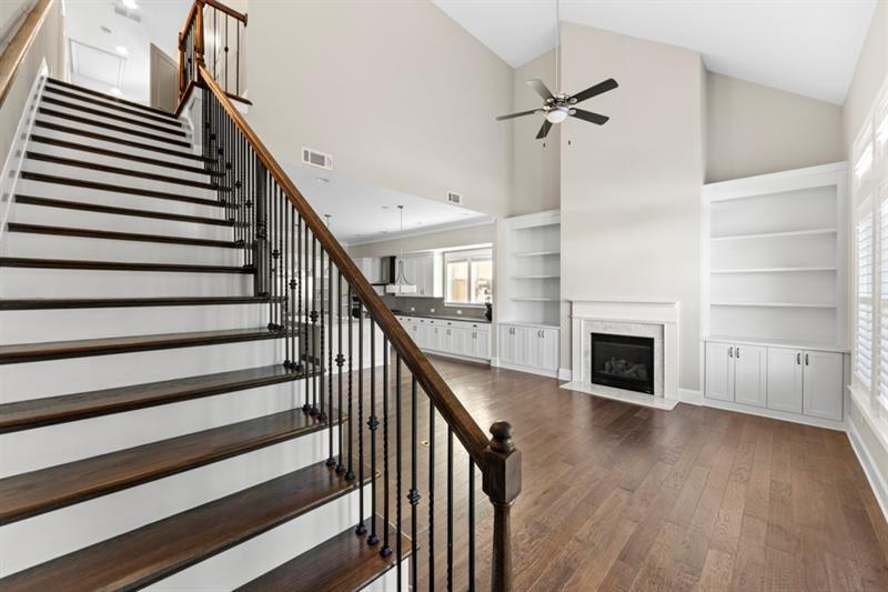 6454 Meridian Way Atlanta, GA 30328 - Photo 29 of 63 a view of entryway and hall with wooden floor