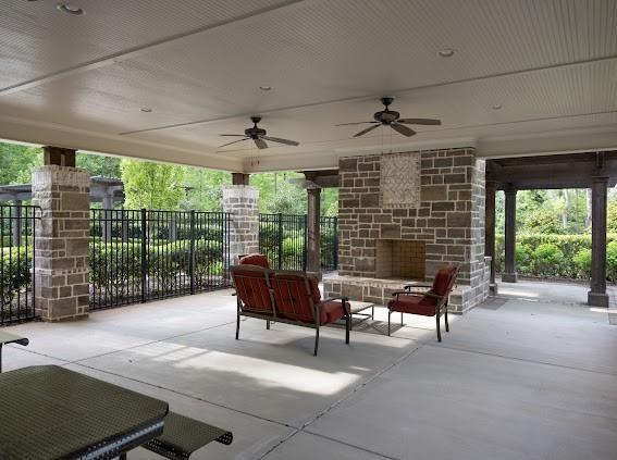 6454 Meridian Way Atlanta, GA 30328 - Photo 62 of 63 a balcony with furniture
