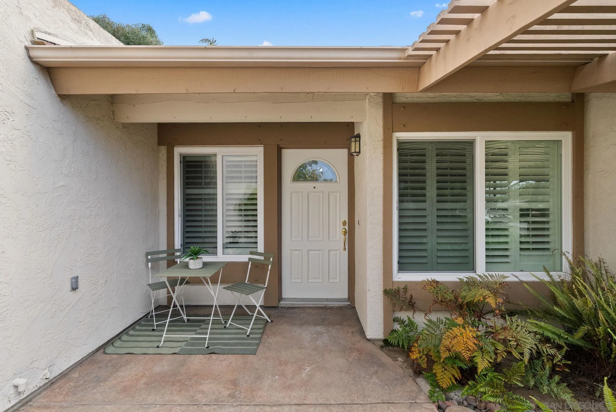 111 Little Oaks Road Encinitas, CA 92024 - Photo 18 of 25 a outdoor view of a house with outdoor seating