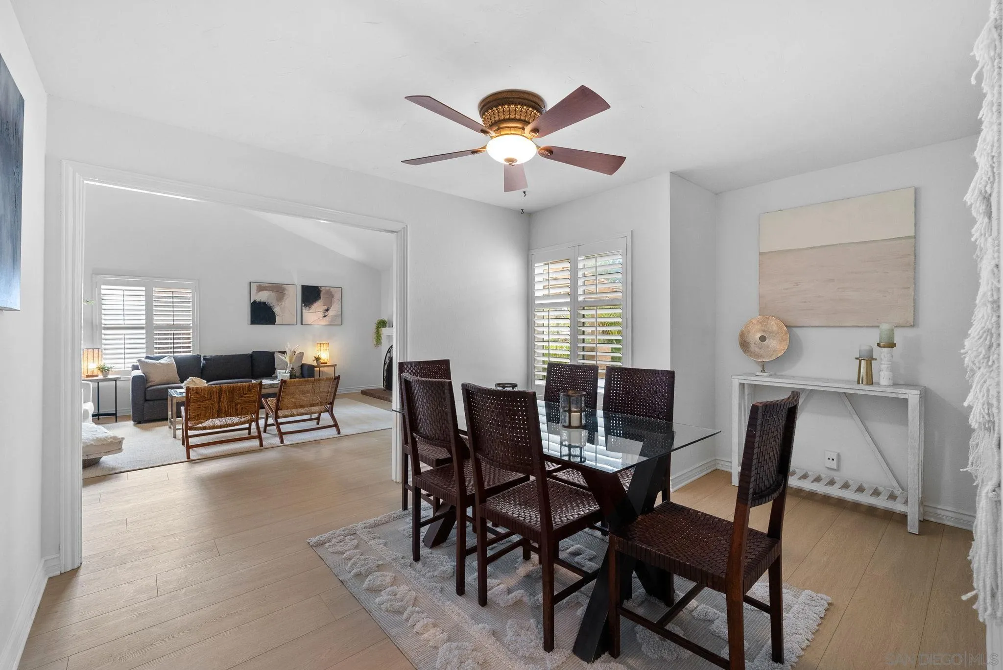 111 Little Oaks Road Encinitas, CA 92024 - Photo 7 of 25 a dining room with furniture and window
