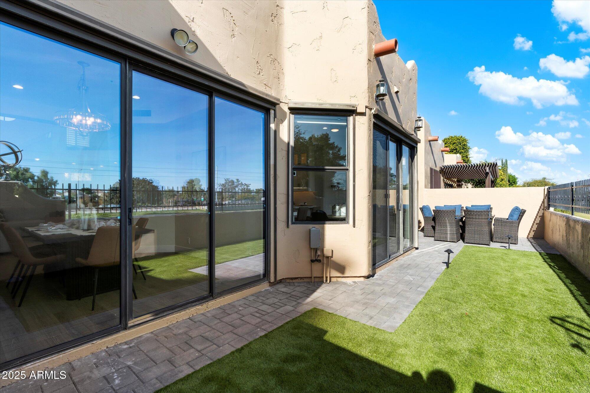 7955 East Chaparral Road, Unit 17 Scottsdale, AZ 85250 - Photo 43 of 57 Low Maintenance Rear yard