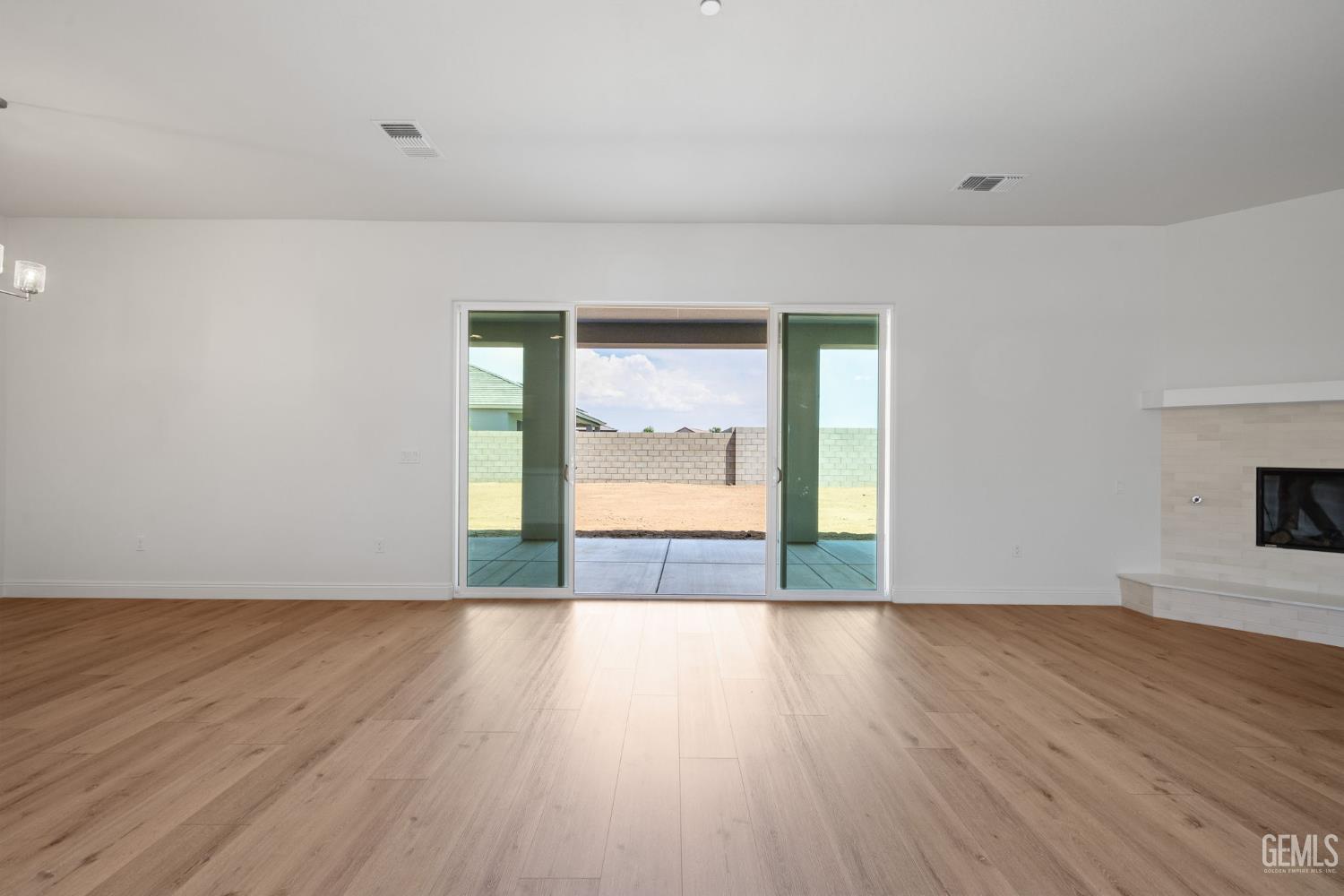 Undisclosed Address Bakersfield, CA 93314 - Photo 48 of 55 a view of wooden floor in an empty room