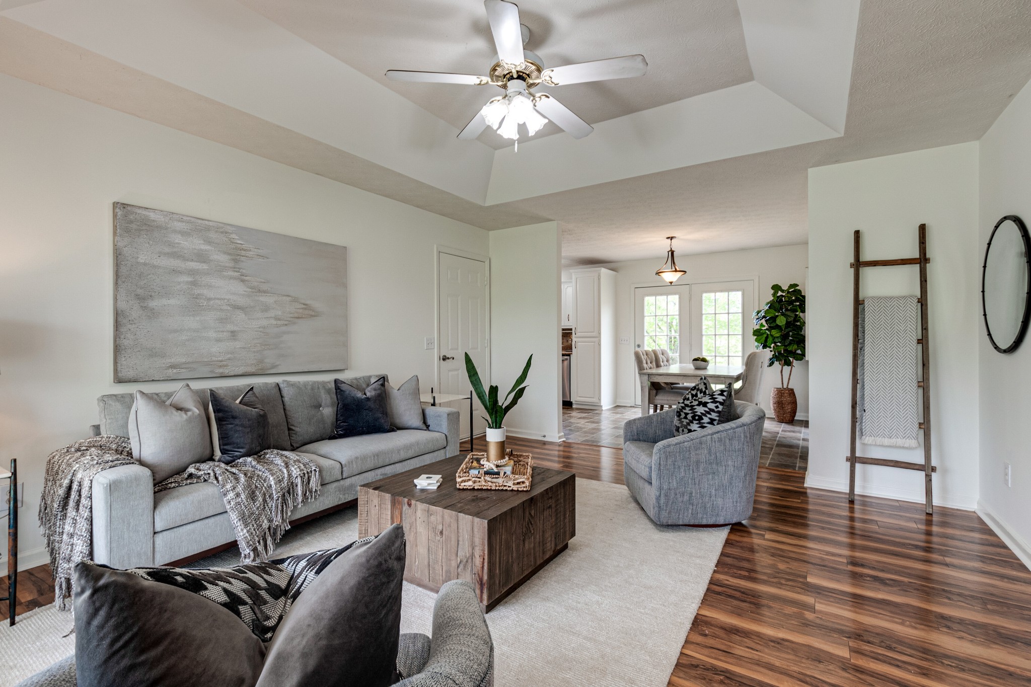 1898 Belotes Ferry Road Lebanon, TN 37087 - Photo 4 of 26 a living room with furniture and a chandelier