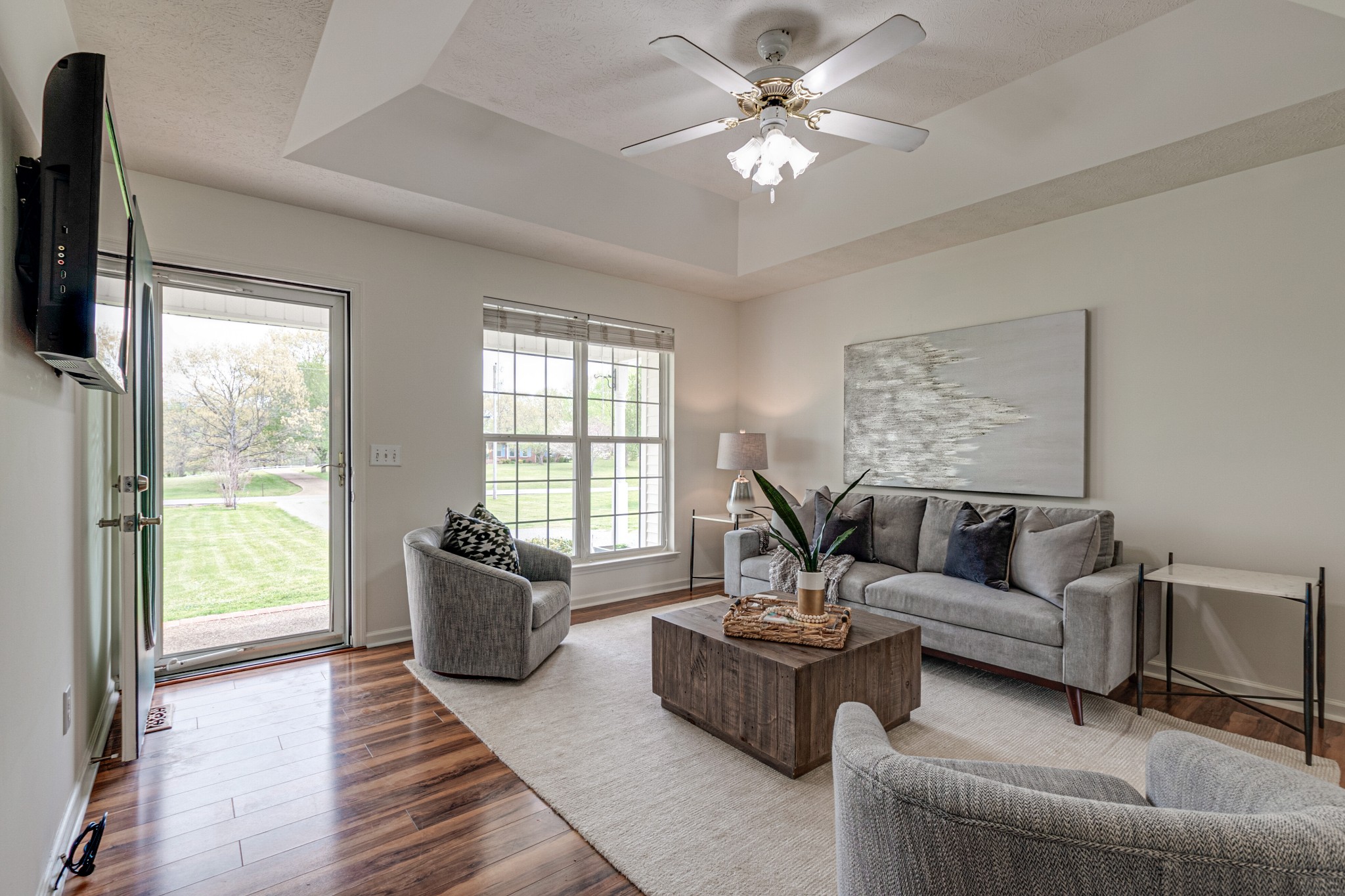 1898 Belotes Ferry Road Lebanon, TN 37087 - Photo 5 of 26 a living room with furniture ceiling fan and a window