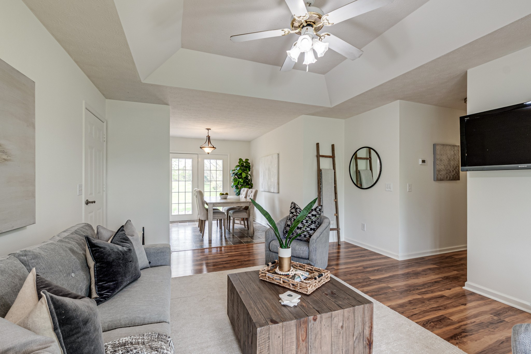1898 Belotes Ferry Road Lebanon, TN 37087 - Photo 7 of 26 a living room with furniture and a flat screen tv