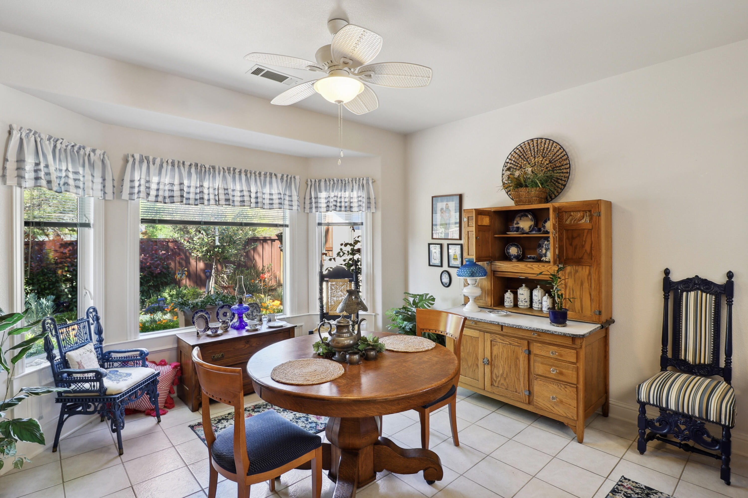 2210 Drexel Way Redding, CA 96001 - Photo 16 of 57 a view of a dining room with furniture window and outside view