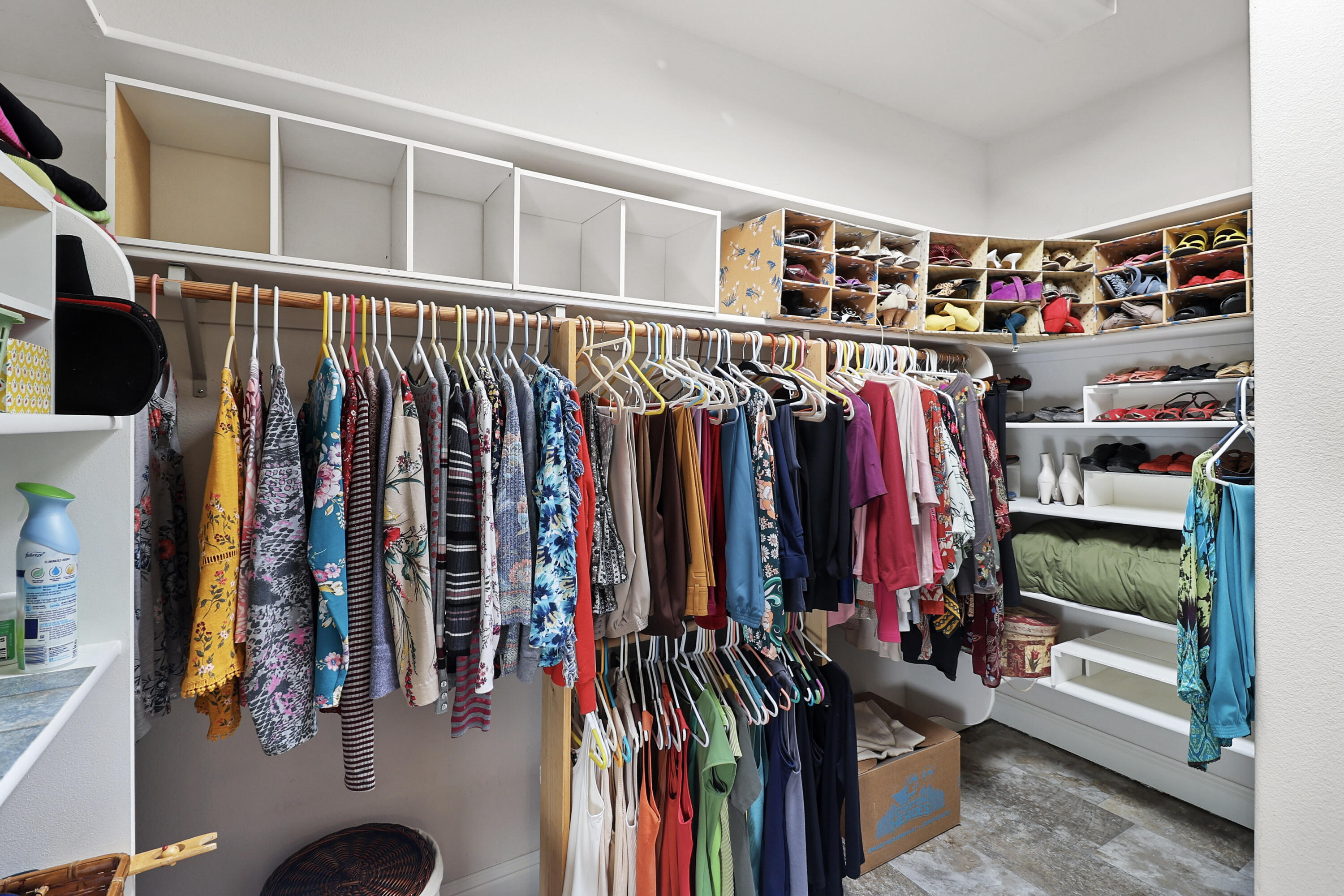 2210 Drexel Way Redding, CA 96001 - Photo 36 of 57 a view of walk in closet with clothes and shoes