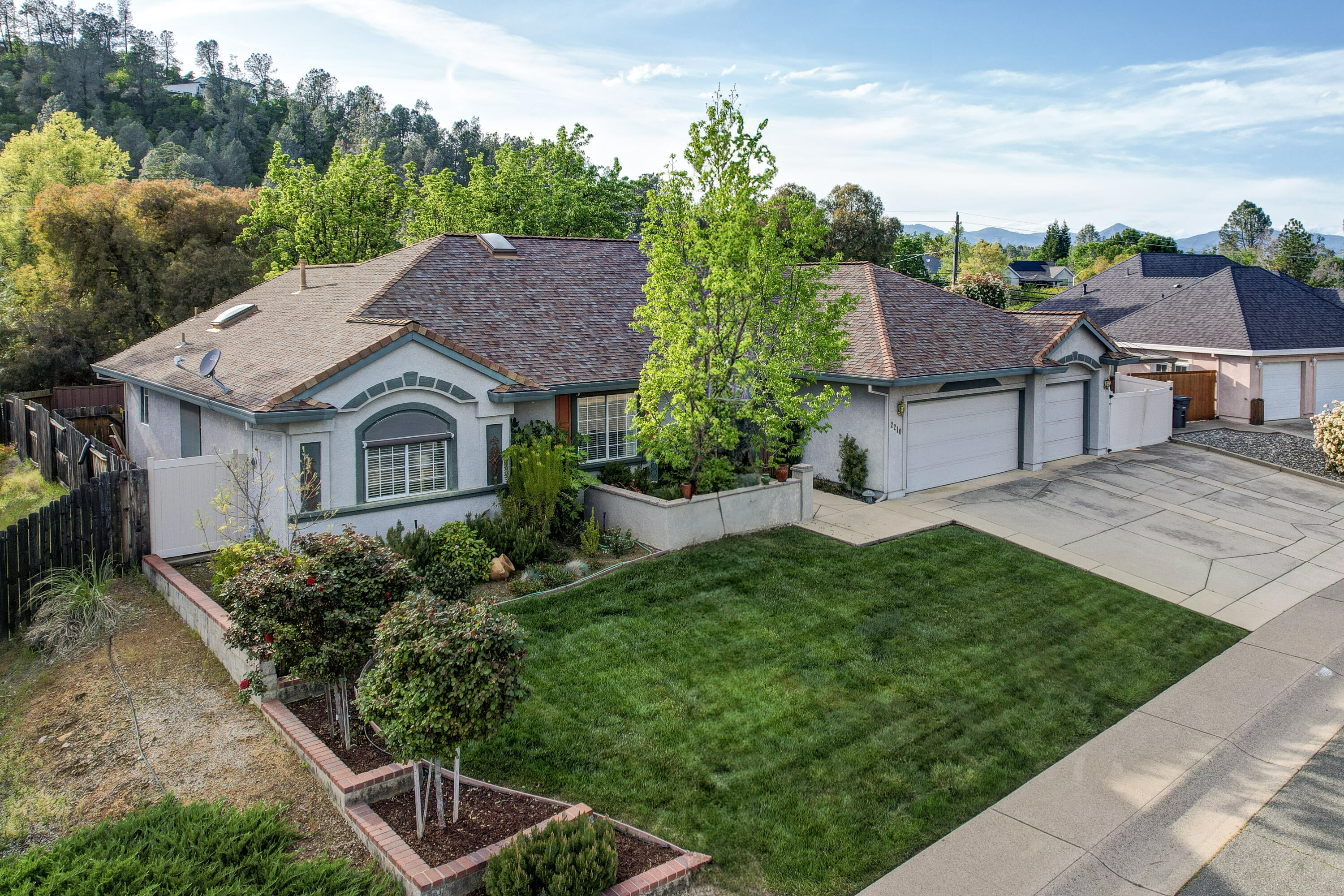 2210 Drexel Way Redding, CA 96001 - Photo 52 of 57 an aerial view of a house