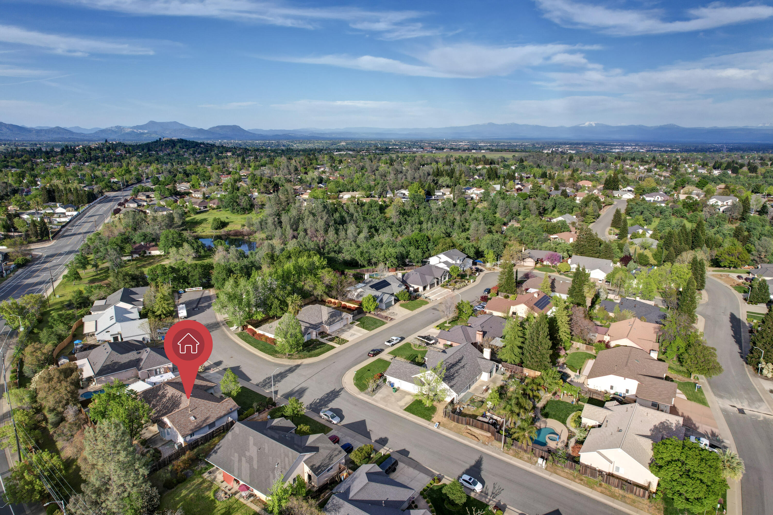 2210 Drexel Way Redding, CA 96001 - Photo 56 of 57 an aerial view of multiple house