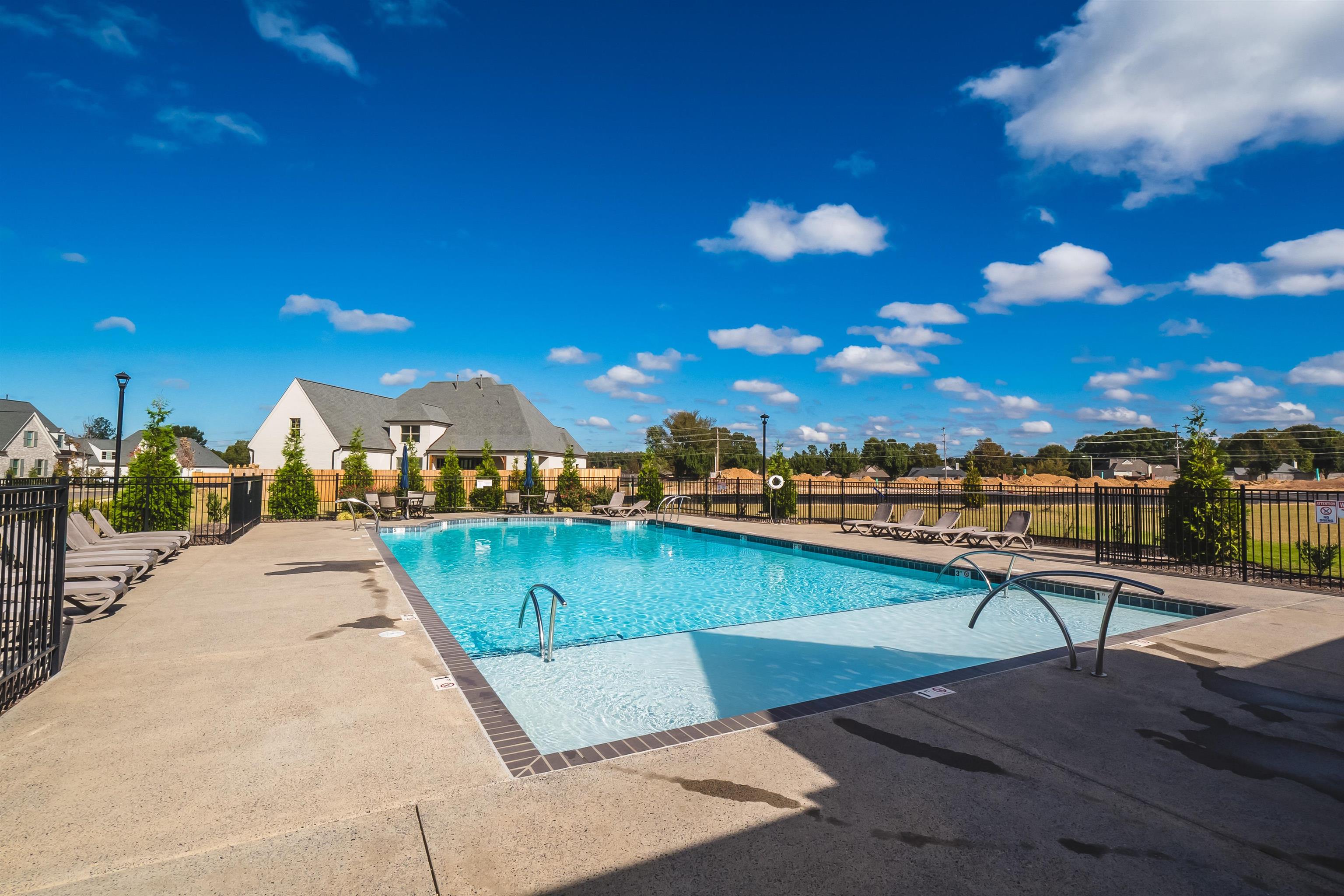 237 Beckham Drive Collierville, TN 38017 - Photo 40 of 40 Community pool with a patio and a residential view
