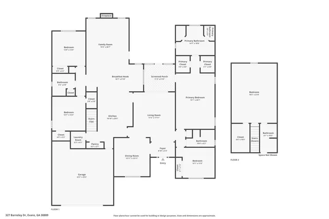 $438,900 | 327 Barnsley Drive, Evans, GA 30809