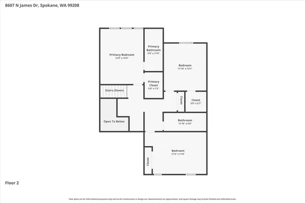 $489,900 | 8607 North James Drive, Spokane, WA 99208