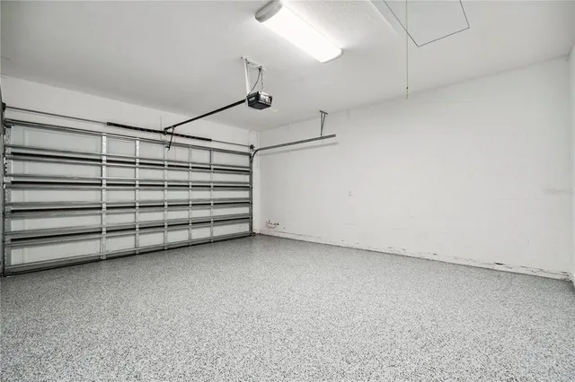 a view of a room with an empty space