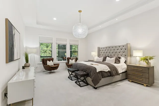 a kitchen with counter top space a sink and cabinets