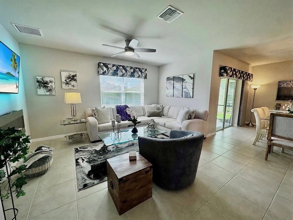 4077 Manatee Lane Punta Gorda, FL 33980 - Photo 10 of 35 a living room with furniture and a table