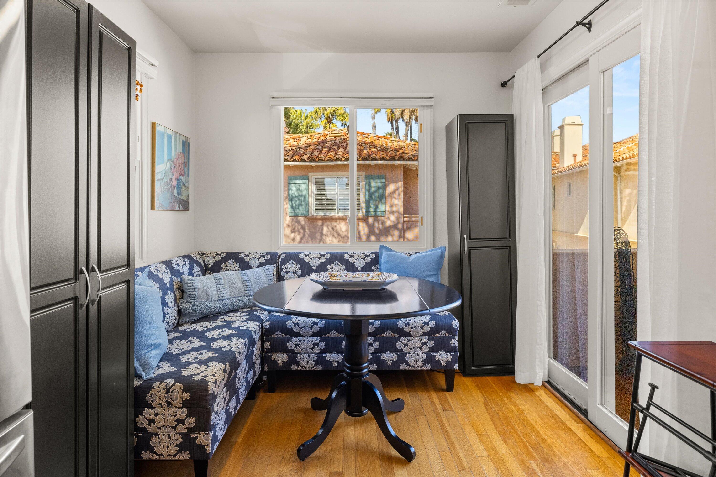 222 Meigs Road, Unit 16 Santa Barbara, CA 93109 - Photo 14 of 44 a living room with furniture and a large window