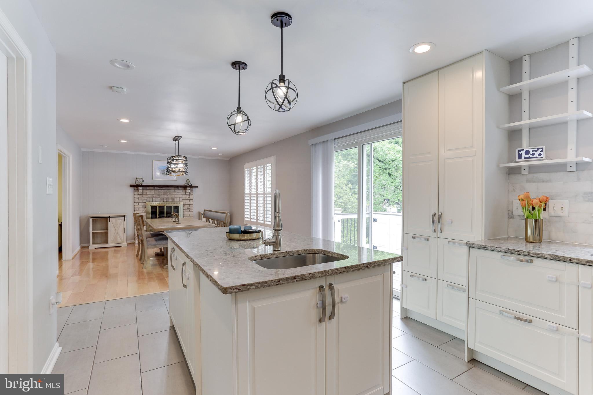 4011 Hummer Road Annandale, VA 22003 - Photo 56 of 56 Open floor plan for kitchen overlooking family rm