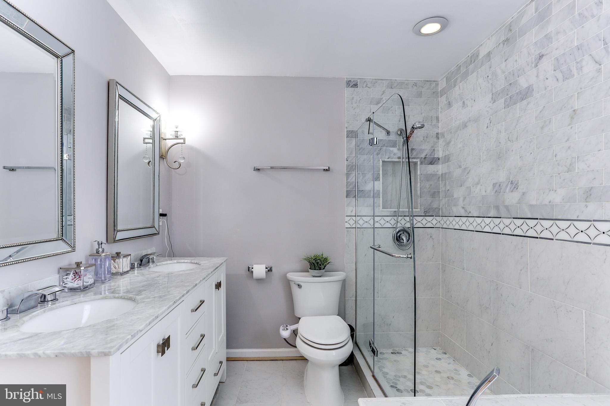 4011 Hummer Road Annandale, VA 22003 - Photo 23 of 56 Over sized shower & jetted soaking tub