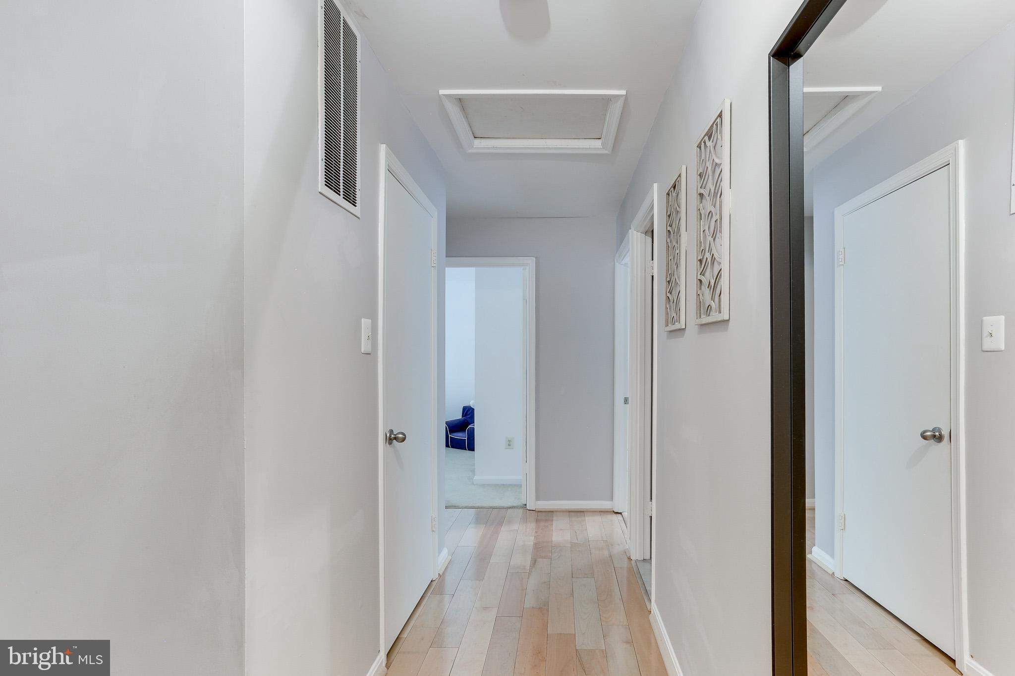 4011 Hummer Road Annandale, VA 22003 - Photo 30 of 56 Upper level hallway with wood floors