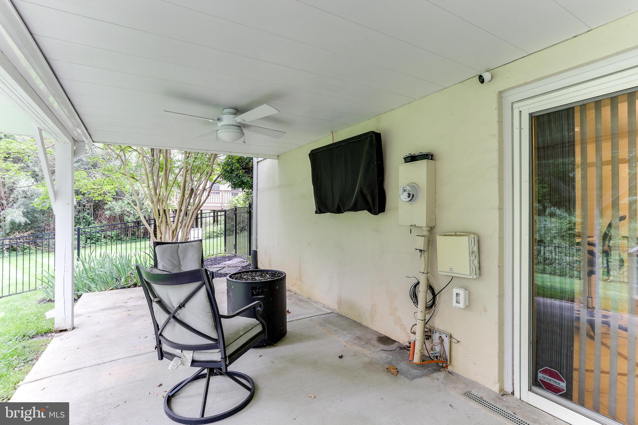 4011 Hummer Road Annandale, VA 22003 - Photo 42 of 56 Patio includes attached flat screen TV