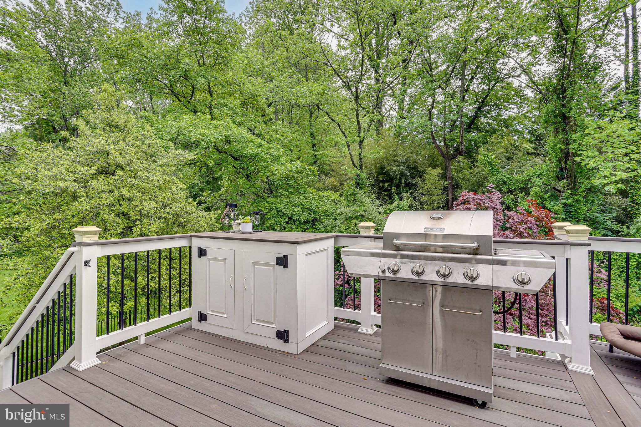 4011 Hummer Road Annandale, VA 22003 - Photo 44 of 56 Enormous deck, perfect for the grill master!