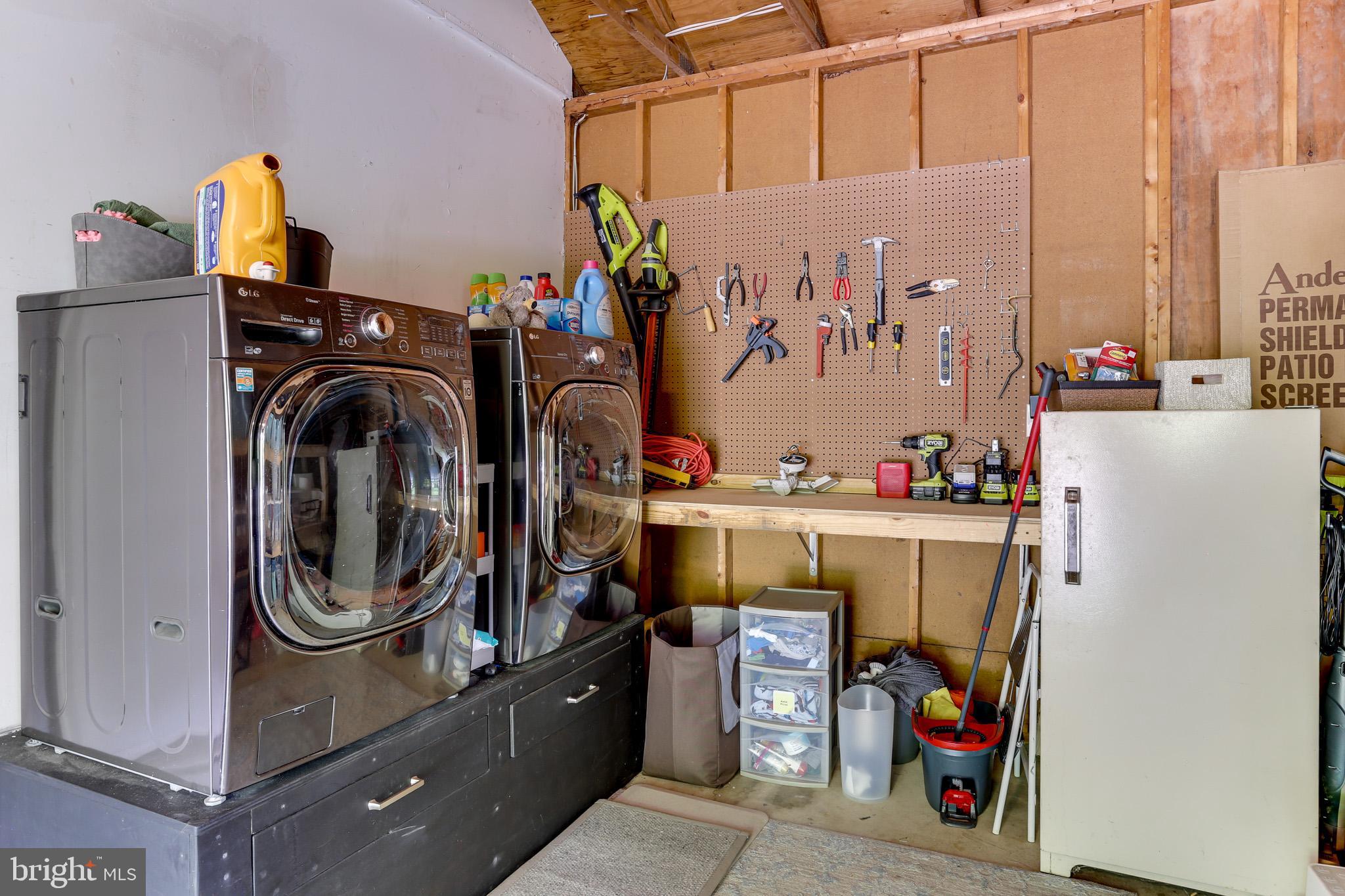 4011 Hummer Road Annandale, VA 22003 - Photo 54 of 56 Washer & dryer relocated to garage