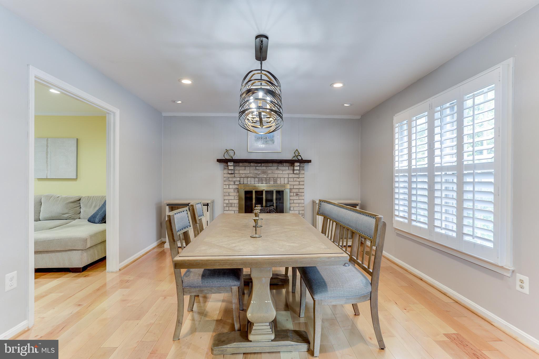 4011 Hummer Road Annandale, VA 22003 - Photo 7 of 56 Adjoining family room, currently used as dining rm